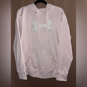 Pink Under Armour cold gear hoodie